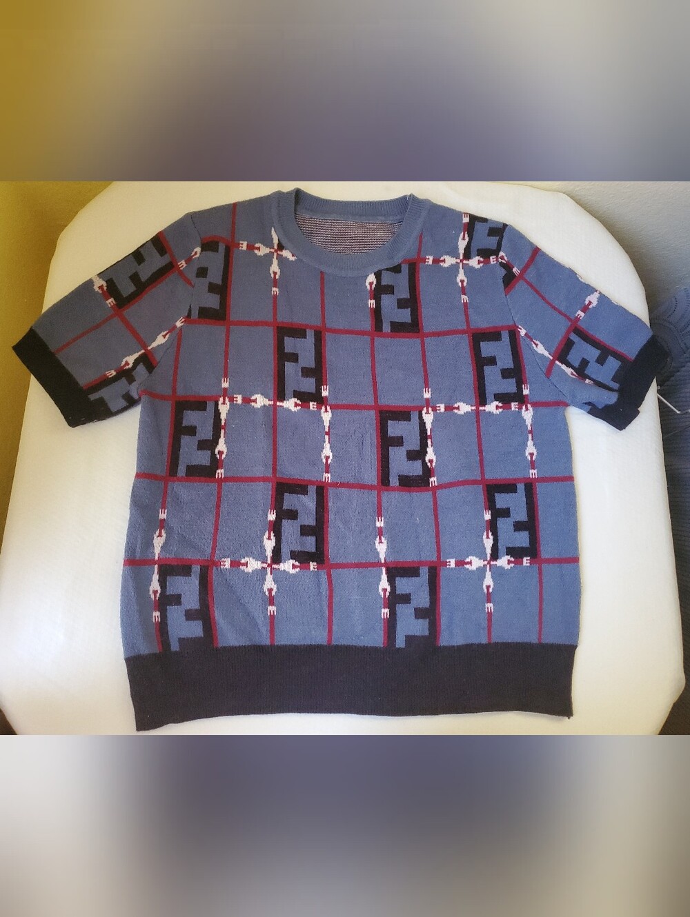 Knitted Logo Top M